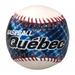 Balle de Baseball Québec dans un cube